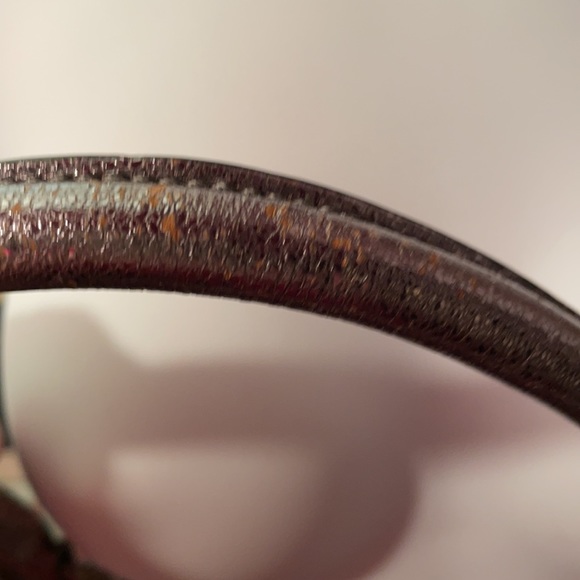 Coach Silver leather Purse 👛. FIRM🔺AS IS🔺 - Picture 8 of 15